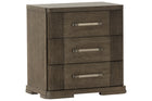 Sariel 3-Drawer Nightstand